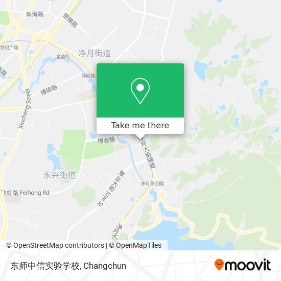 东师中信实验学校 map