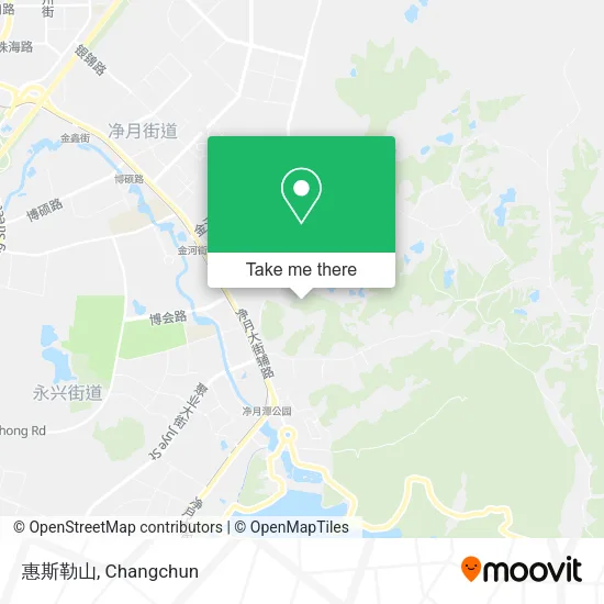 惠斯勒山 map