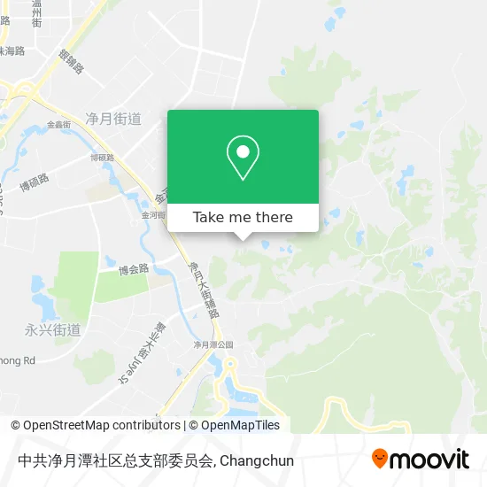 中共净月潭社区总支部委员会 map