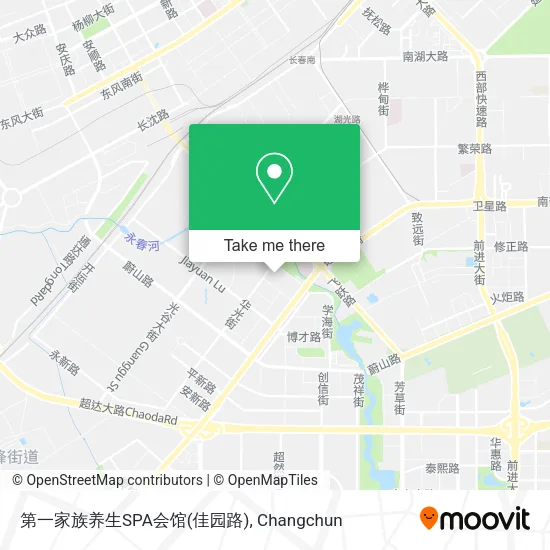 第一家族养生SPA会馆(佳园路) map