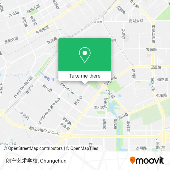 朗宁艺术学校 map