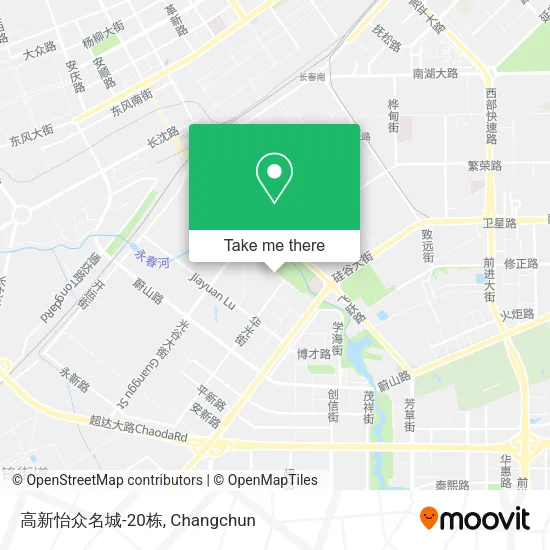 高新怡众名城-20栋 map