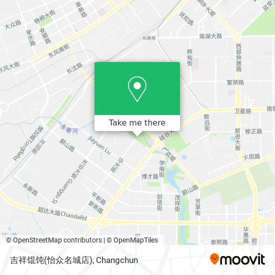 吉祥馄饨(怡众名城店) map