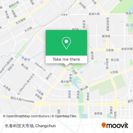 长春科技大市场 map