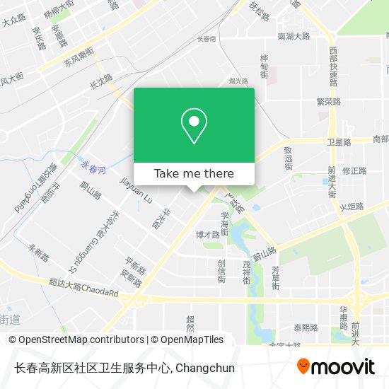长春高新区社区卫生服务中心 map
