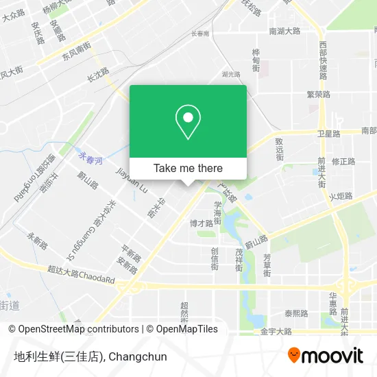 地利生鲜(三佳店) map