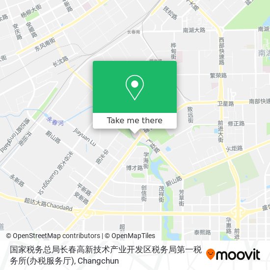 国家税务总局长春高新技术产业开发区税务局第一税务所(办税服务厅) map