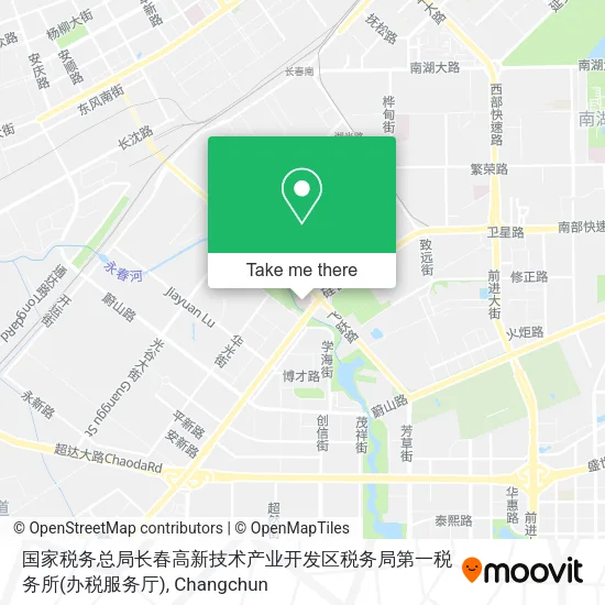 国家税务总局长春高新技术产业开发区税务局第一税务所(办税服务厅) map
