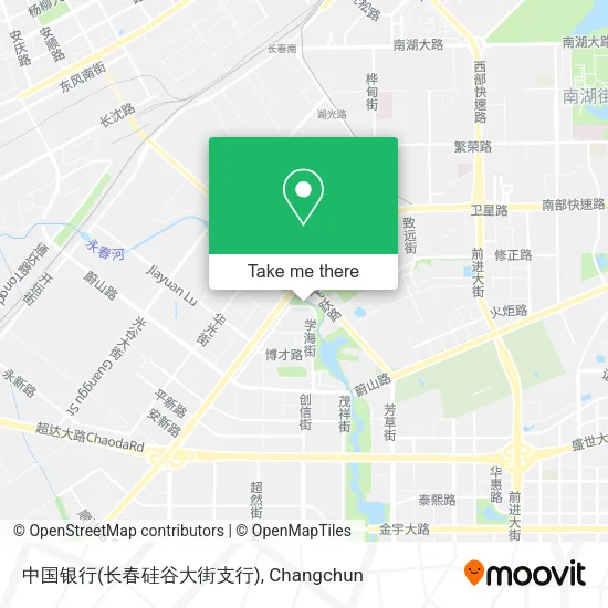 中国银行(长春硅谷大街支行) map