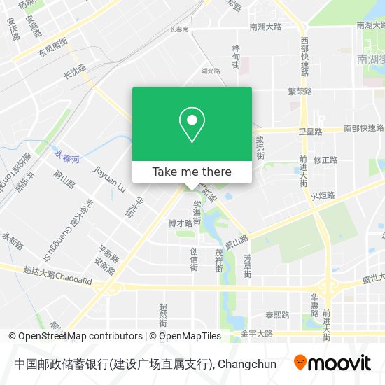中国邮政储蓄银行(建设广场直属支行) map