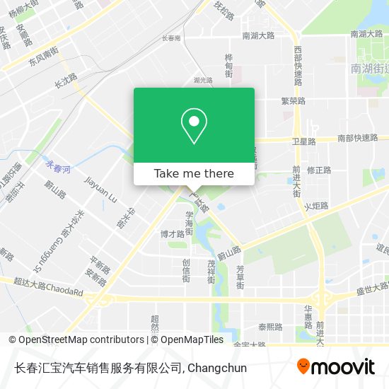 长春汇宝汽车销售服务有限公司 map