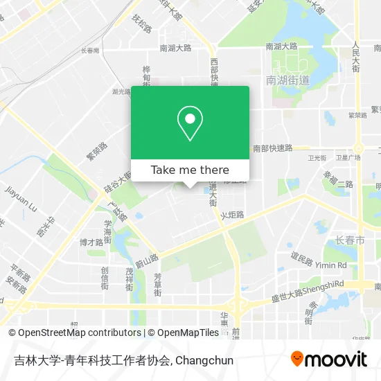 吉林大学-青年科技工作者协会 map