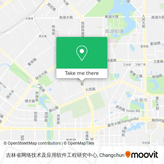 吉林省网络技术及应用软件工程研究中心 map