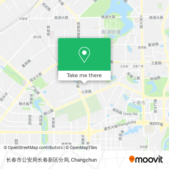长春市公安局长春新区分局 map