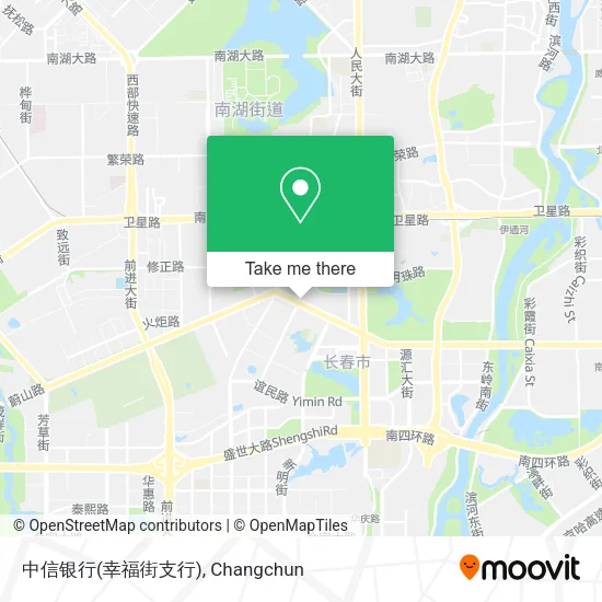 中信银行(幸福街支行) map