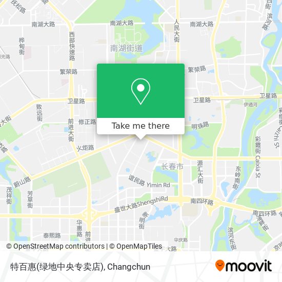 特百惠(绿地中央专卖店) map