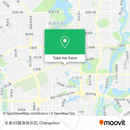 长春S5健身俱乐部 map