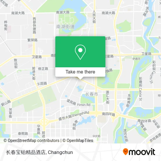 长春宝铂精品酒店 map