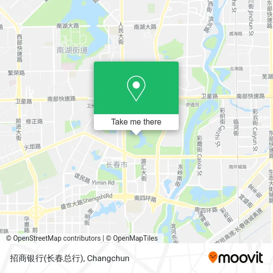 招商银行(长春总行) map