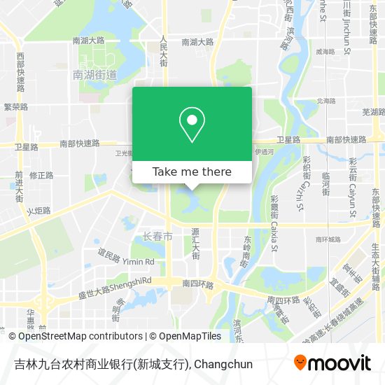 吉林九台农村商业银行(新城支行) map