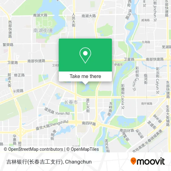 吉林银行(长春吉工支行) map