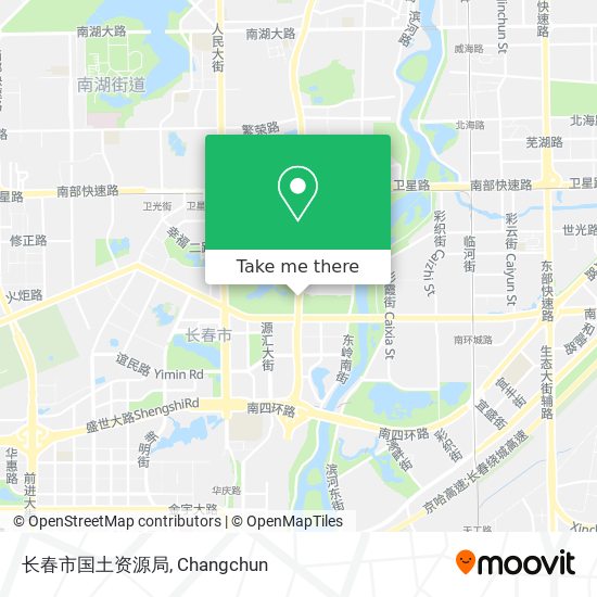 长春市国土资源局 map