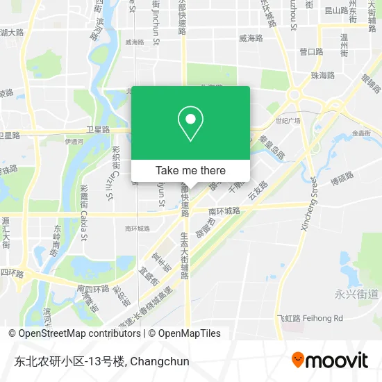 东北农研小区-13号楼 map