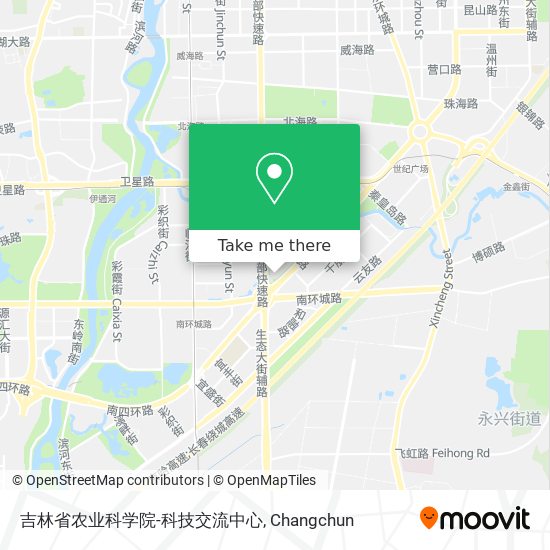 吉林省农业科学院-科技交流中心 map