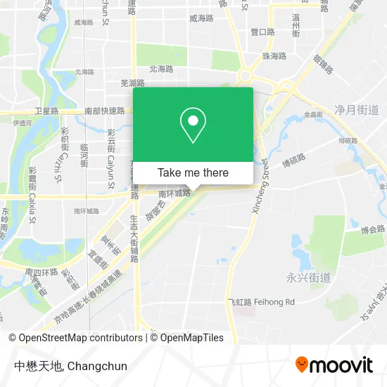 中懋天地 map