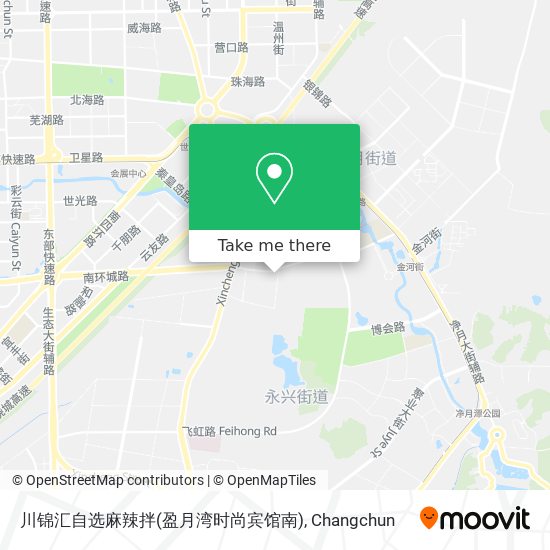 川锦汇自选麻辣拌(盈月湾时尚宾馆南) map