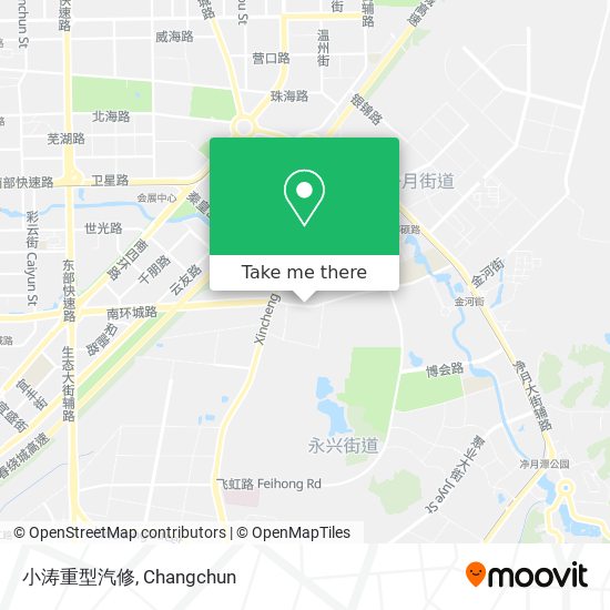 小涛重型汽修 map