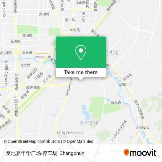复地嘉年华广场-停车场 map