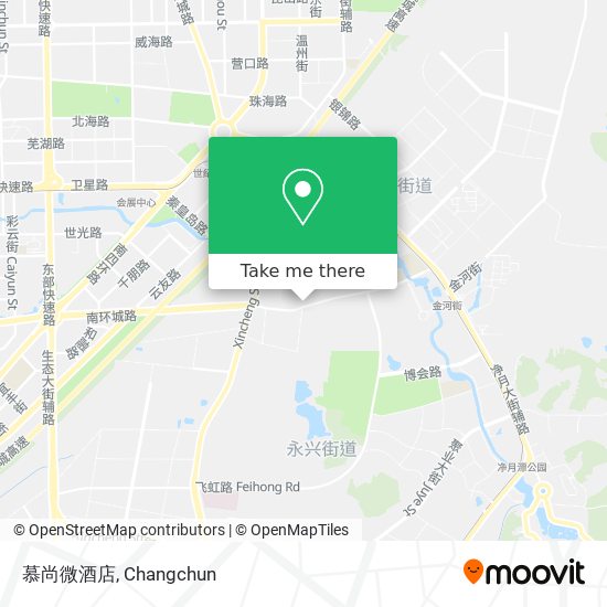 慕尚微酒店 map