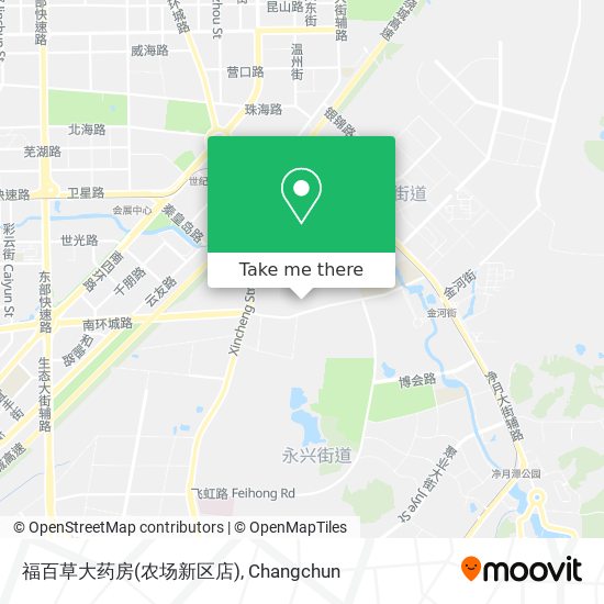 福百草大药房(农场新区店) map