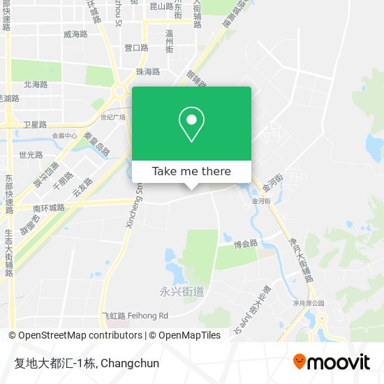 复地大都汇-1栋 map