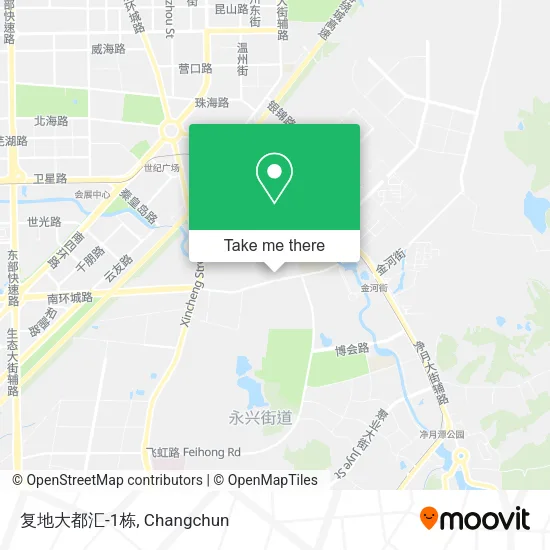 复地大都汇-1栋 map