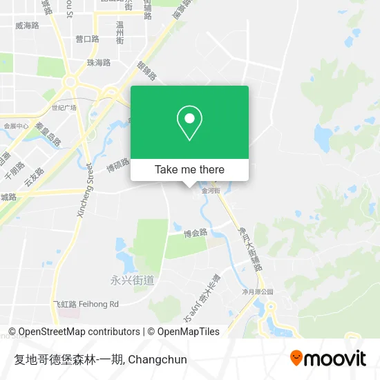 复地哥德堡森林-一期 map