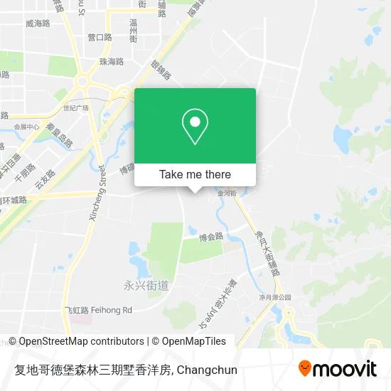 复地哥德堡森林三期墅香洋房 map