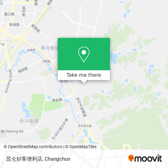 昆仑好客便利店 map