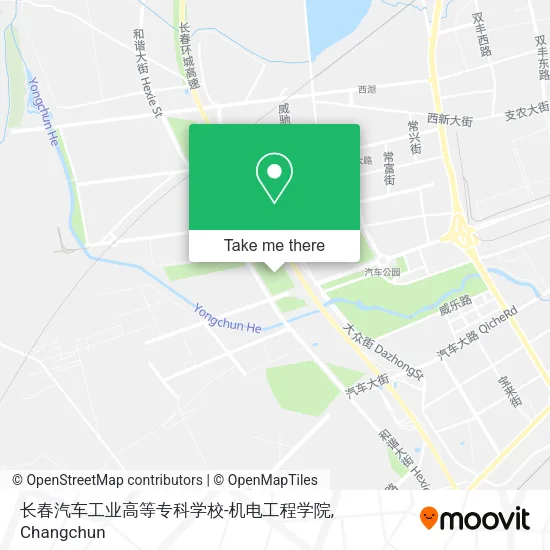 长春汽车工业高等专科学校-机电工程学院 map