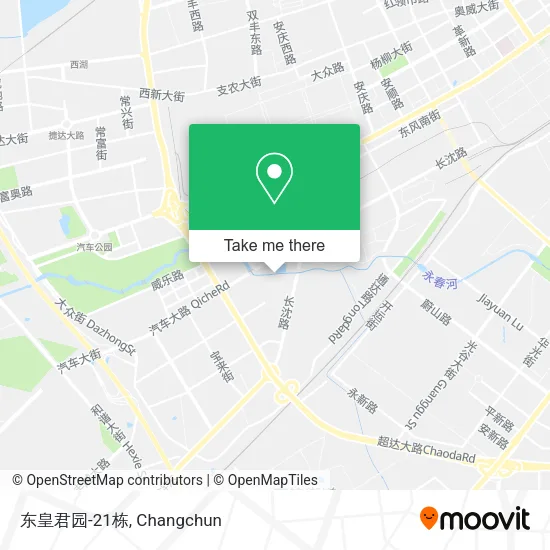 东皇君园-21栋 map