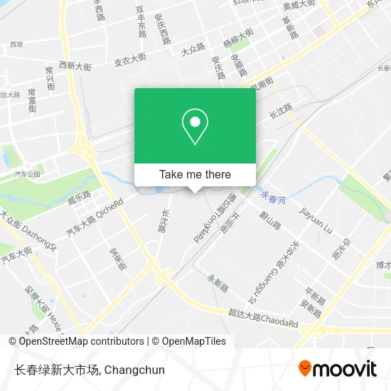 长春绿新大市场 map