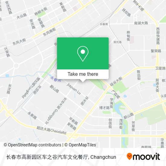 长春市高新园区车之谷汽车文化餐厅 map