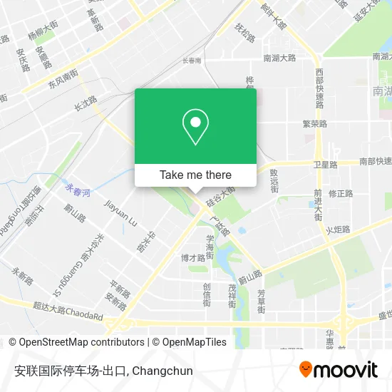 安联国际停车场-出口 map