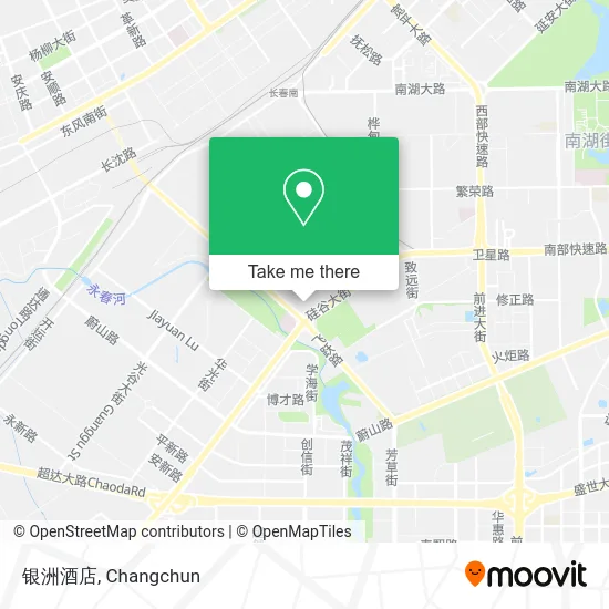 银洲酒店 map