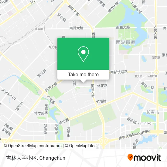 吉林大学小区 map