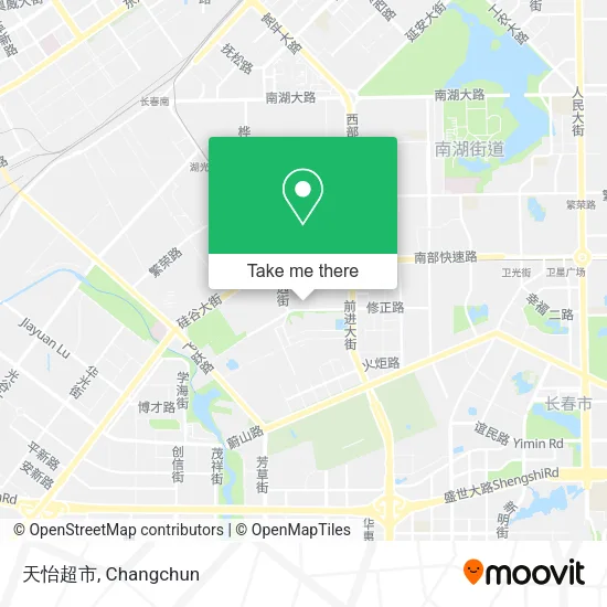 天怡超市 map