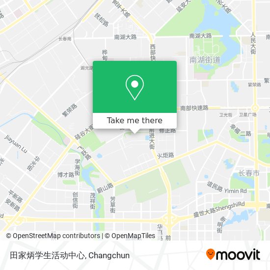 田家炳学生活动中心 map