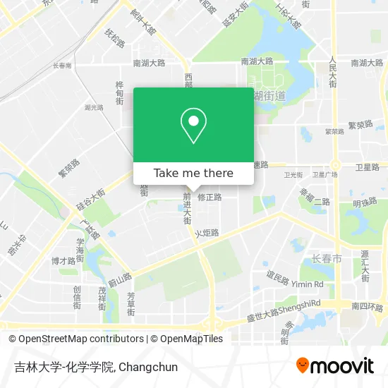 吉林大学-化学学院 map