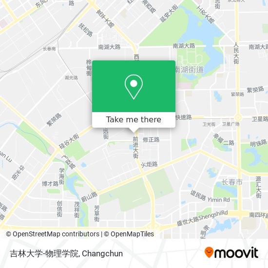 吉林大学-物理学院 map